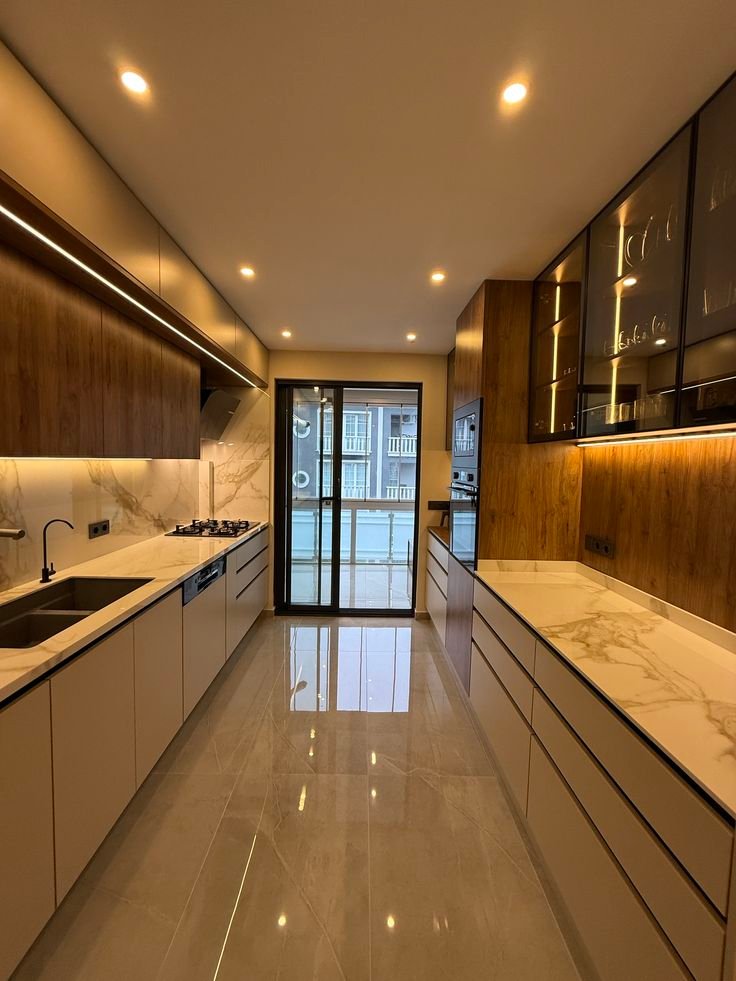 Parallel kitchen
